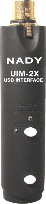 Nady UIM-2X USB Interface Module with Phantom Power