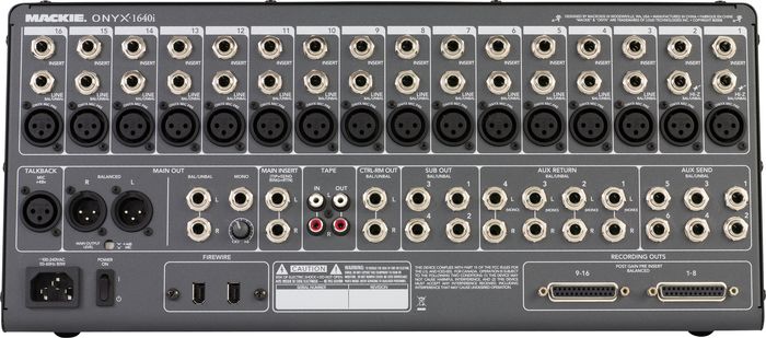 Mackie Onyx 1640i Firewire Mixer