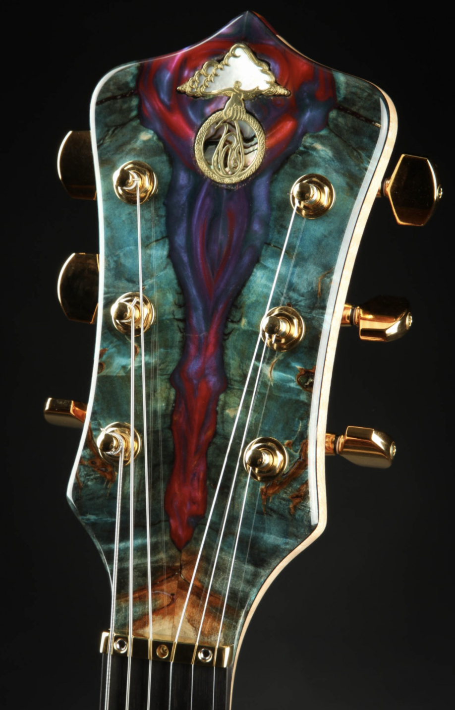 Alembic Further 6 Buckeye Burl - Resin Top