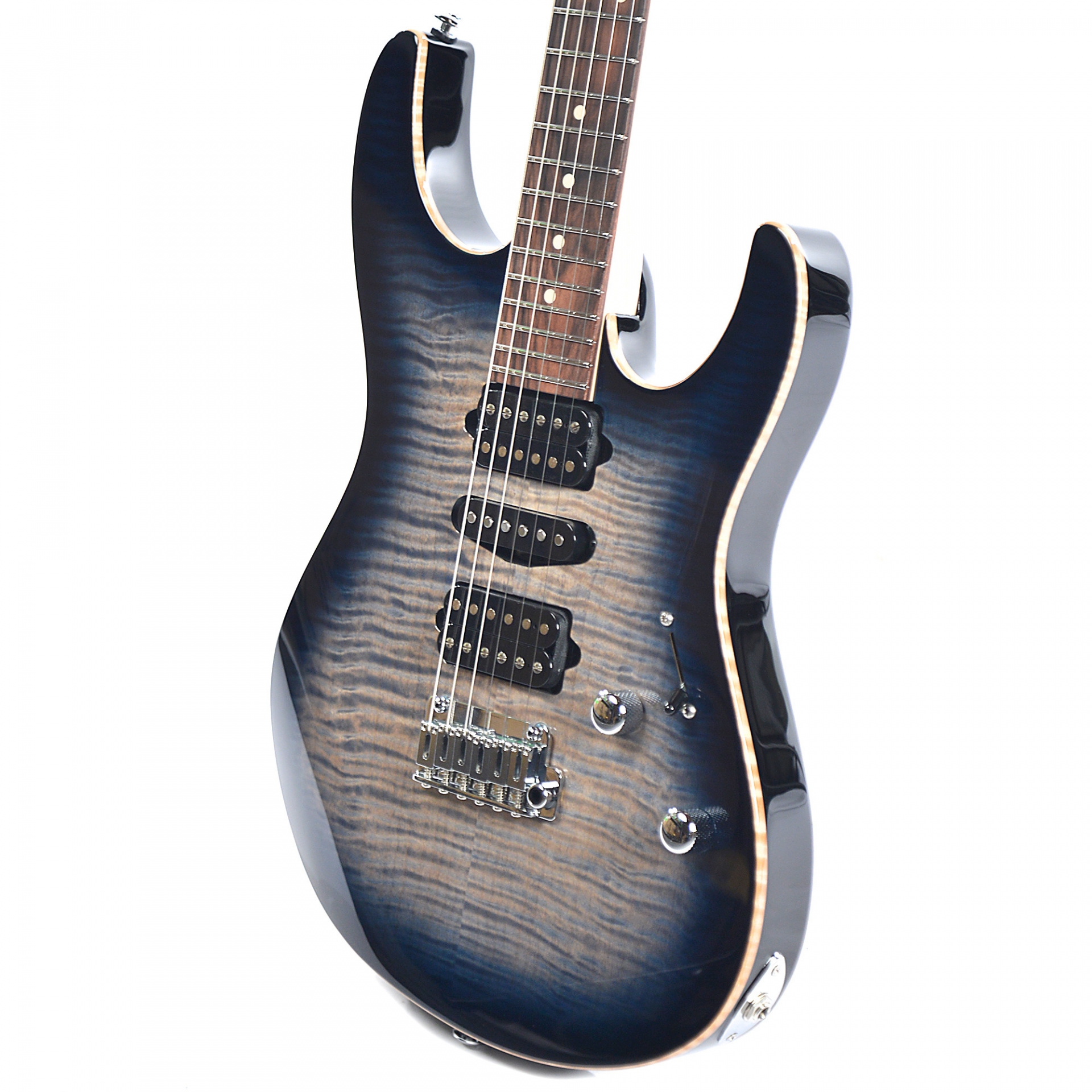Suhr Modern Pro HSH Faded Trans Whale Blue Burst No.JST9Q4D