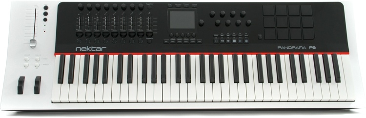 Nektar Panorama P6 61-Key USB MIDI Controller Keyboard