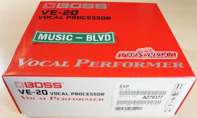 Boss VE-20 Vocal Effects Processor