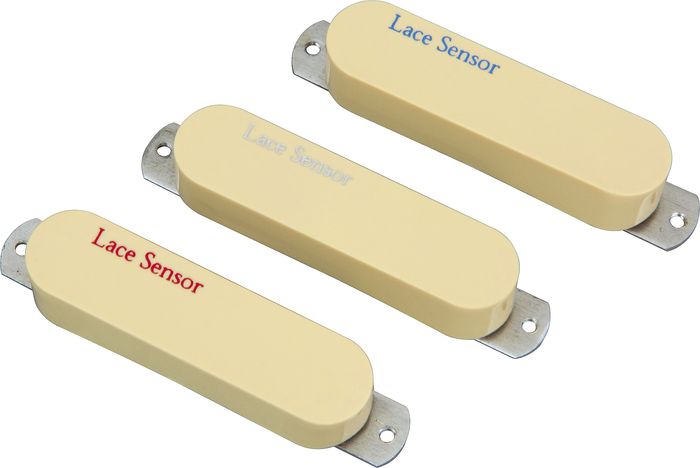 Lace Sensor Blue-Silver-Red 3-Pack S-S-S Pickup Set