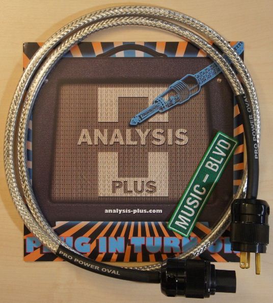 Analysis Plus Pro Power Oval Power Cable