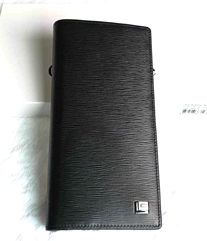 กระเป๋าสตางค์ Guy Laroche ดำสลิม ใหม่ แท้