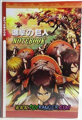 สมุดโน๊ต Attack on Titan 6