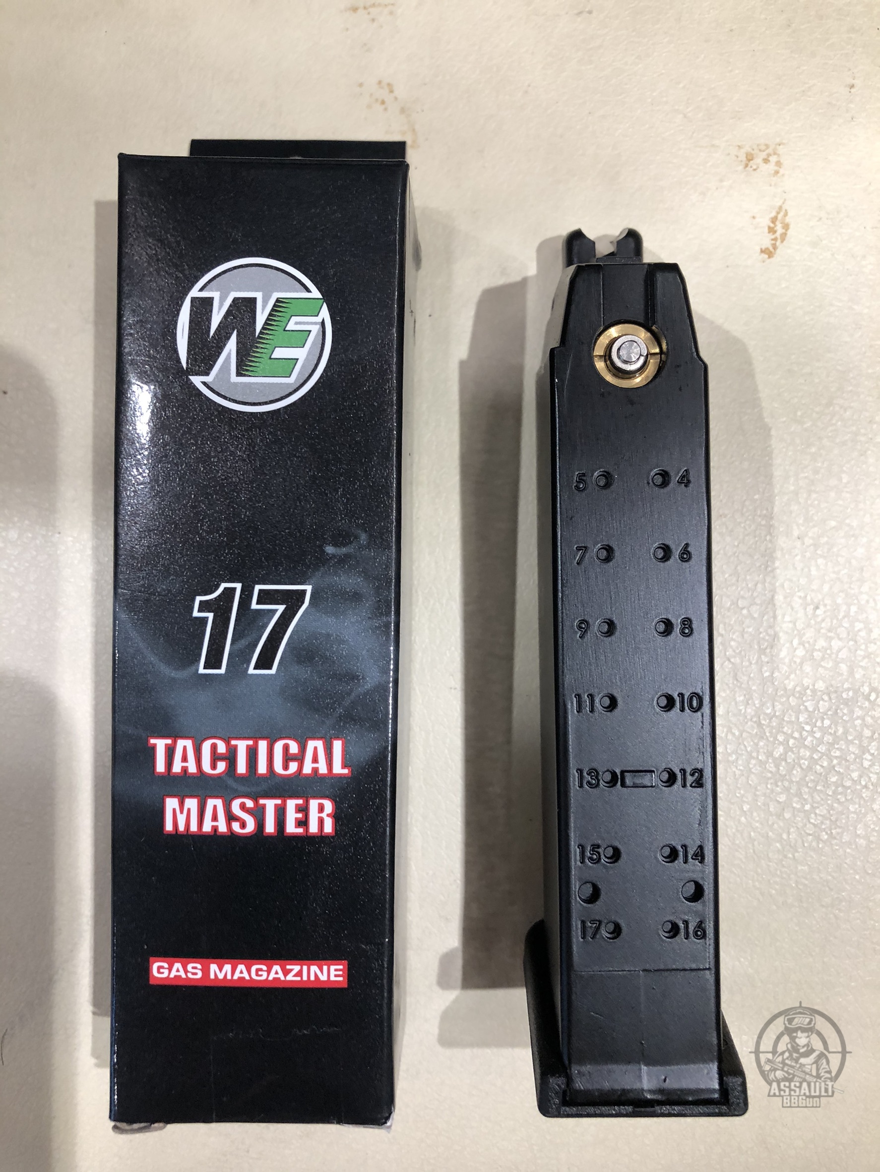 WE Glock 17 / 18C / 34 / 35 BK Magazine