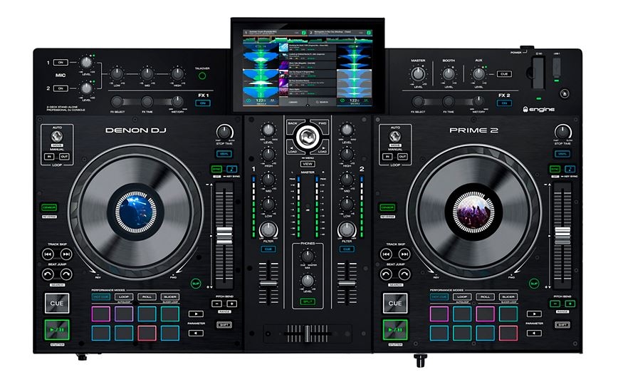 Denon Prime 2 Standalone 2-Channel DJ Controller