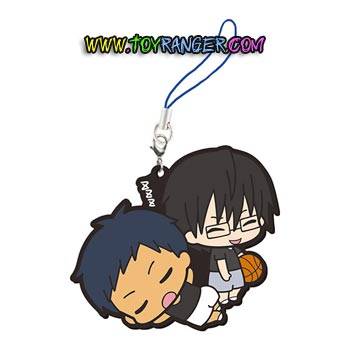 Aomine & Imayoshi : Kuroko no Basuke Capsule Rubber Mascot Vol.2 (แท้)