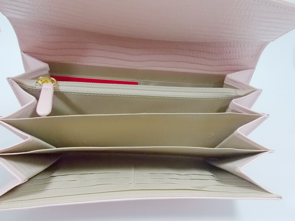 กระเป๋าสตางค์ ELLE ชมพู-เบจ ใหม่ แท้