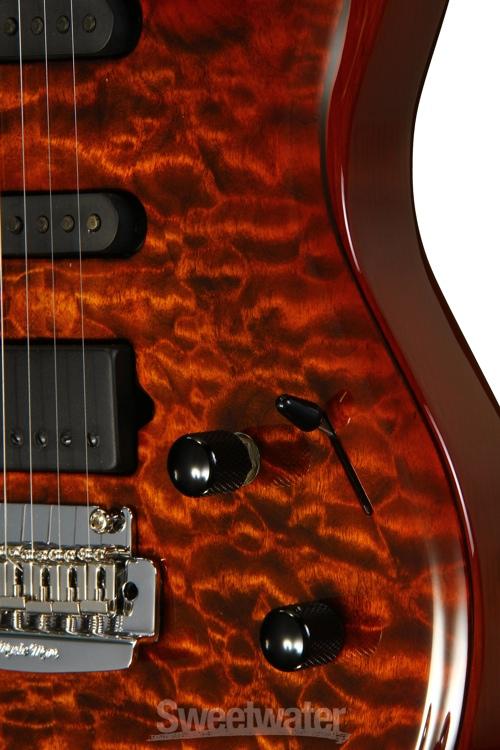 Ernie Ball Music Man BFR Luke III HSS Quilt Maple Top Electric Guitar