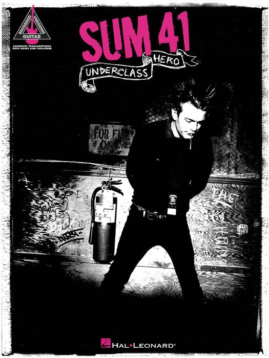 Hal Leonard Sum 41 - Underclass Hero Guitar Tab Songbook