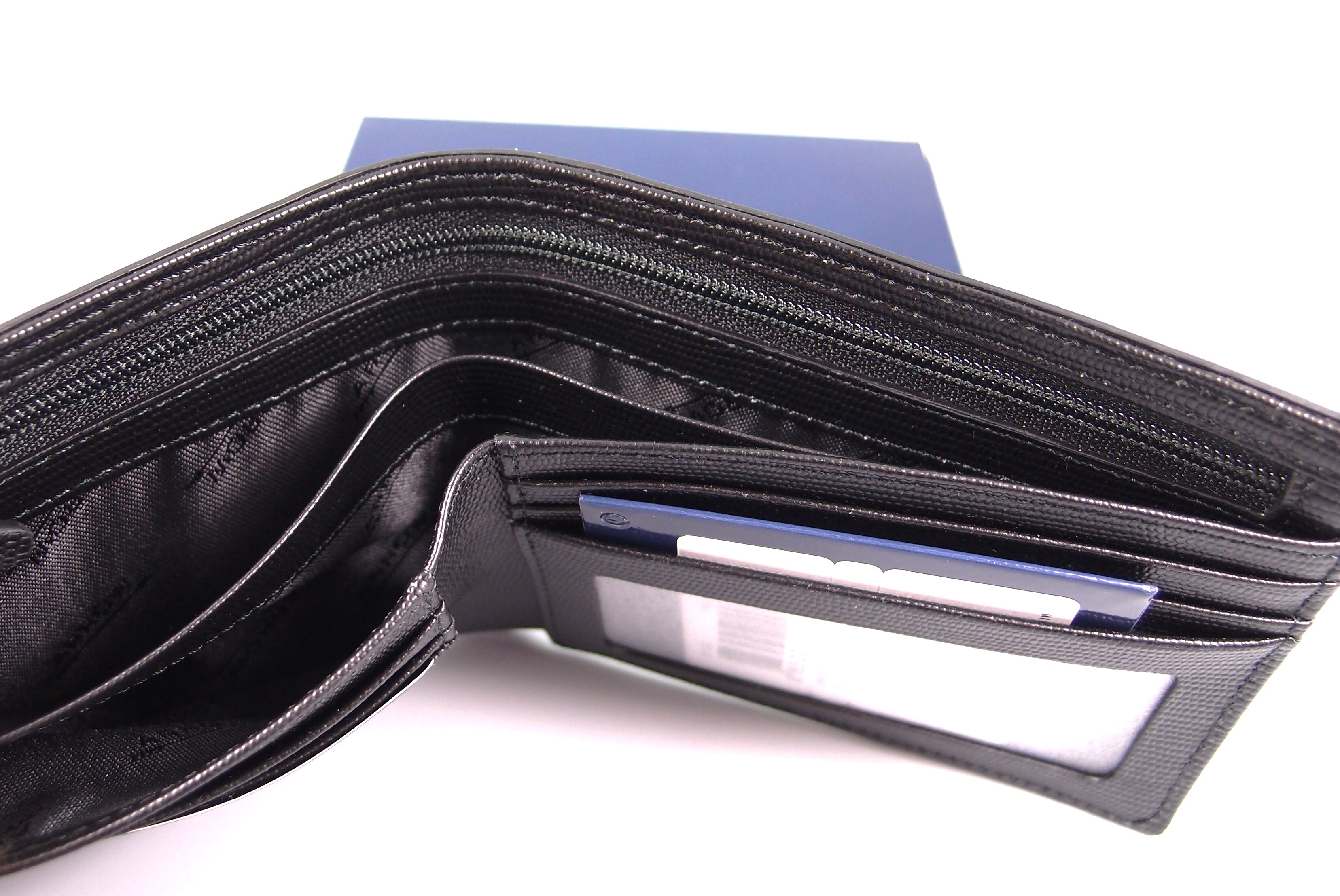 กระเป่าสตางค์ ARROW USA -1851 ดำหนังลาย ใหม่ แท้