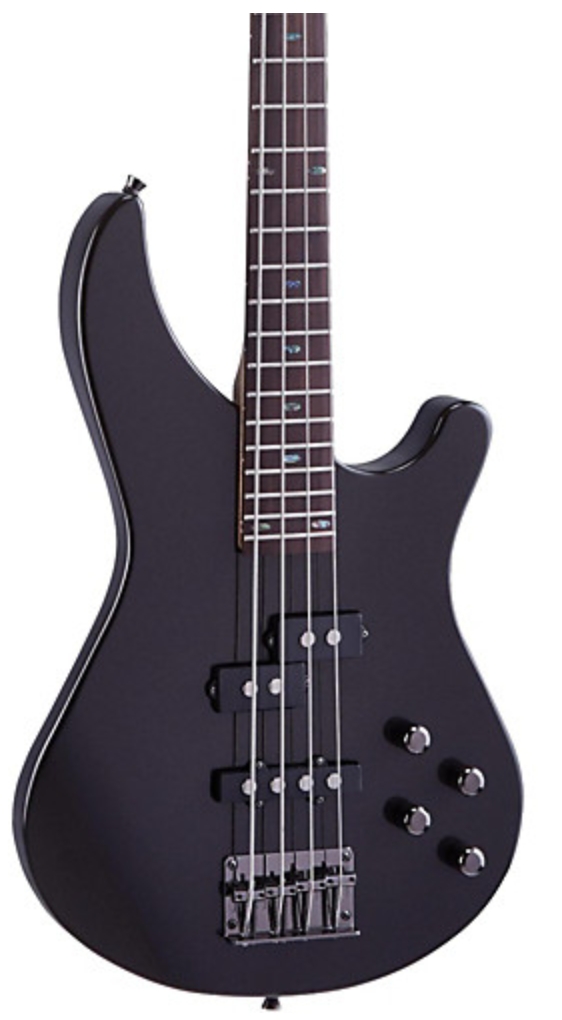 Mitchell MB200 Modern Rock Bass with Active EQ Gun Metal Gray,Blood Red,Black