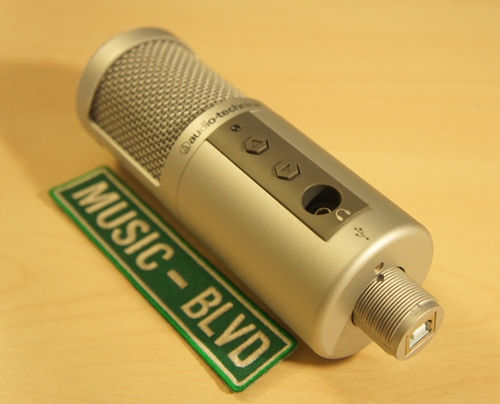 Audio-Technica ATR2500-USB Side-Address USB Microphone w/ Headphone Monitor