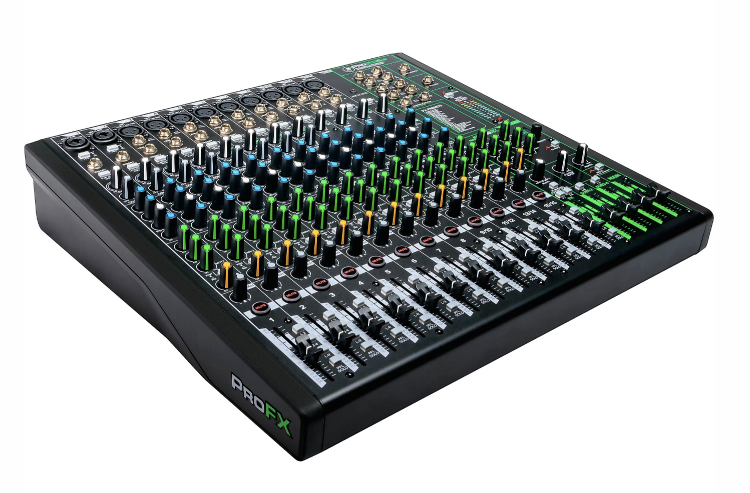 Mackie ProFX16v3 16-Channel 4-Bus Professional Effects Mixer with USB