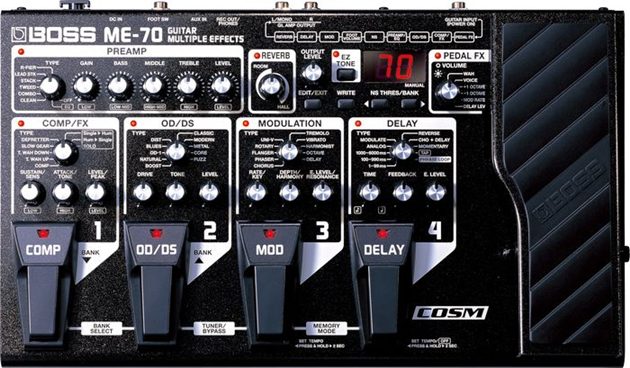 Boss ME-70 Guitar Multi-Effects Pedal