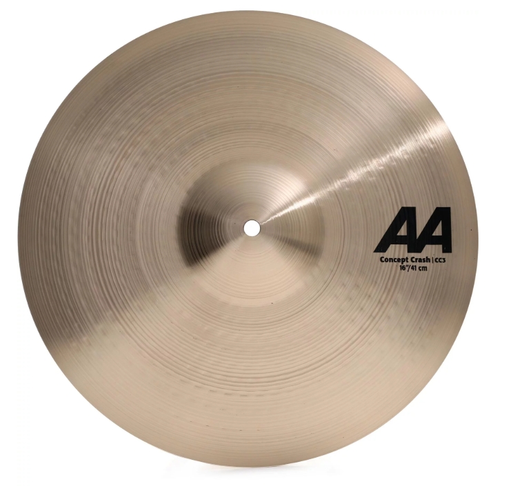 Sabian 16 AA Concept Crash Cymbal - Sweetwater Exclusive