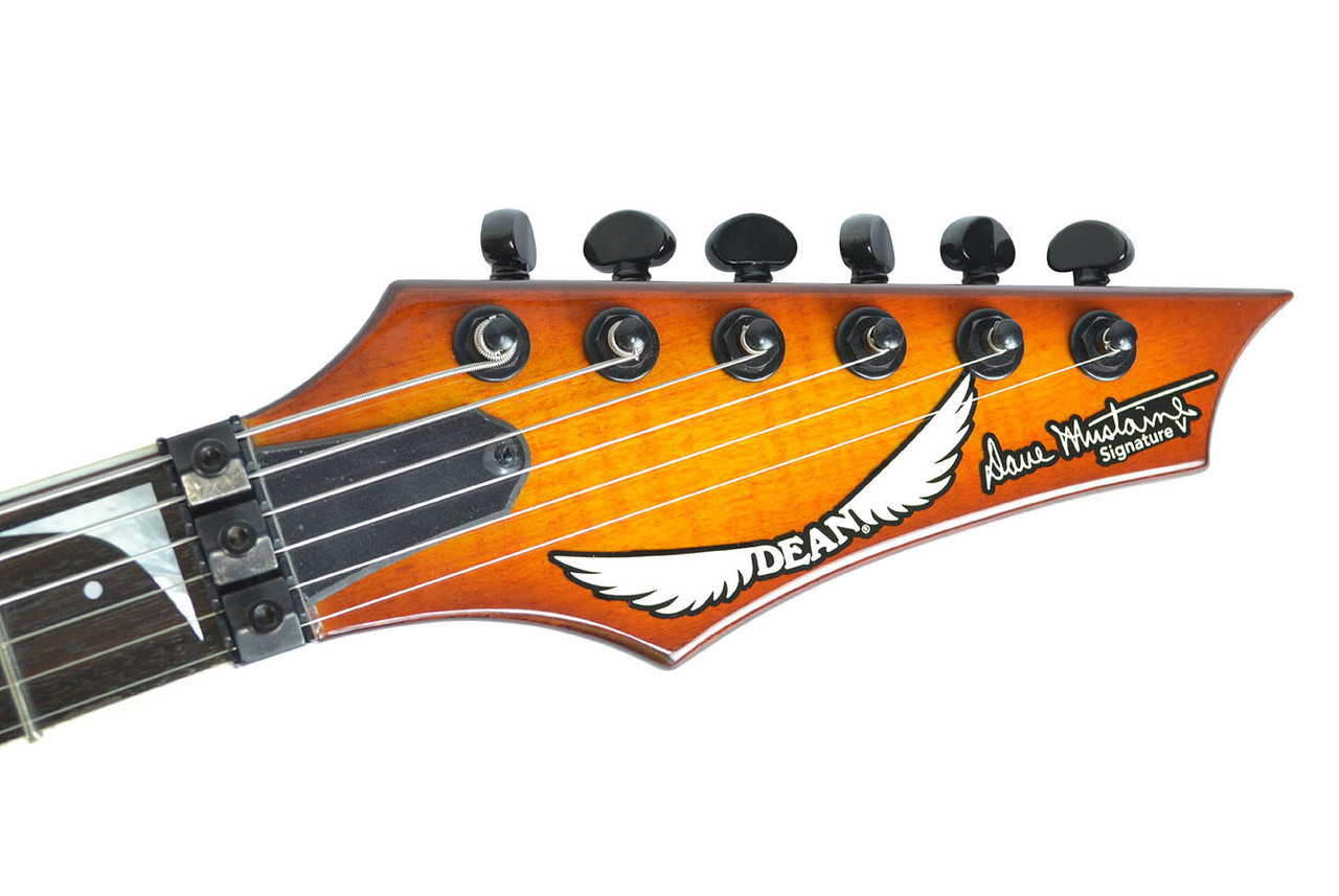 Dean Guitars DCR #4 Mustaine Zero Floyd Amber
