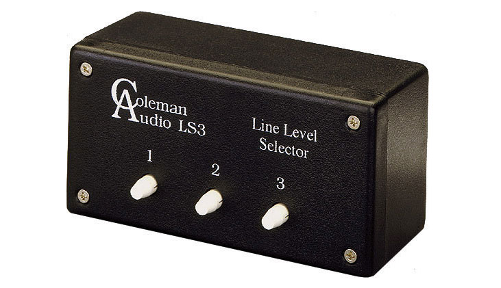 Coleman Audio LS3 Line Selector