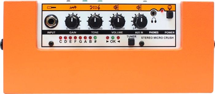 Orange Amplifiers Micro Crush PiX Series CR6S Stereo Guitar Combo Amp (Orange)
