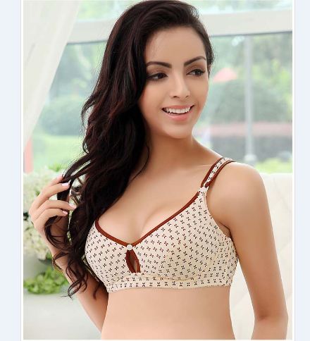 ชุดชั้นในเปิดให้นม สีน้ำตาล แบบมีโครง size 34/75B, 36/80B, 38/85B, 40/90B