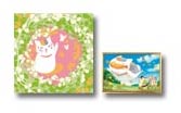 ผ้าขนหนู+การ์ด E งานจับฉลาก Natsume Yuujinchou ~ tokinokioku ~ (แท้)