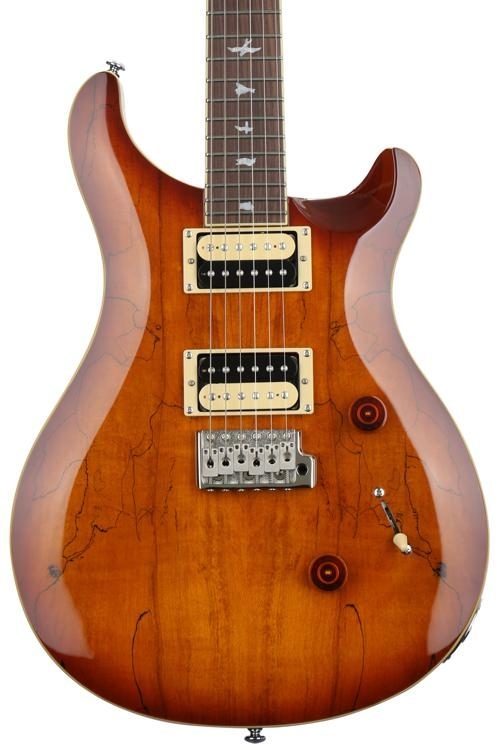 PRS SE Custom 24 Exotic Top - Spalted Maple, Vintage Sunburst