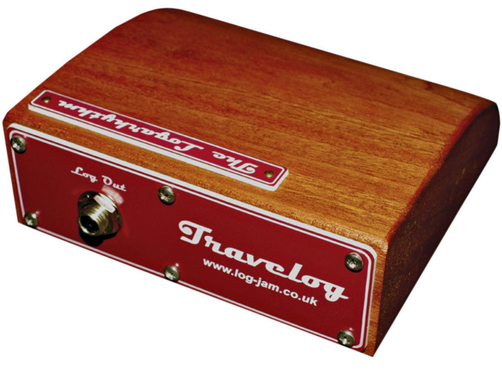 Logjam Bass Drum in a Box Travel Log Stomper
