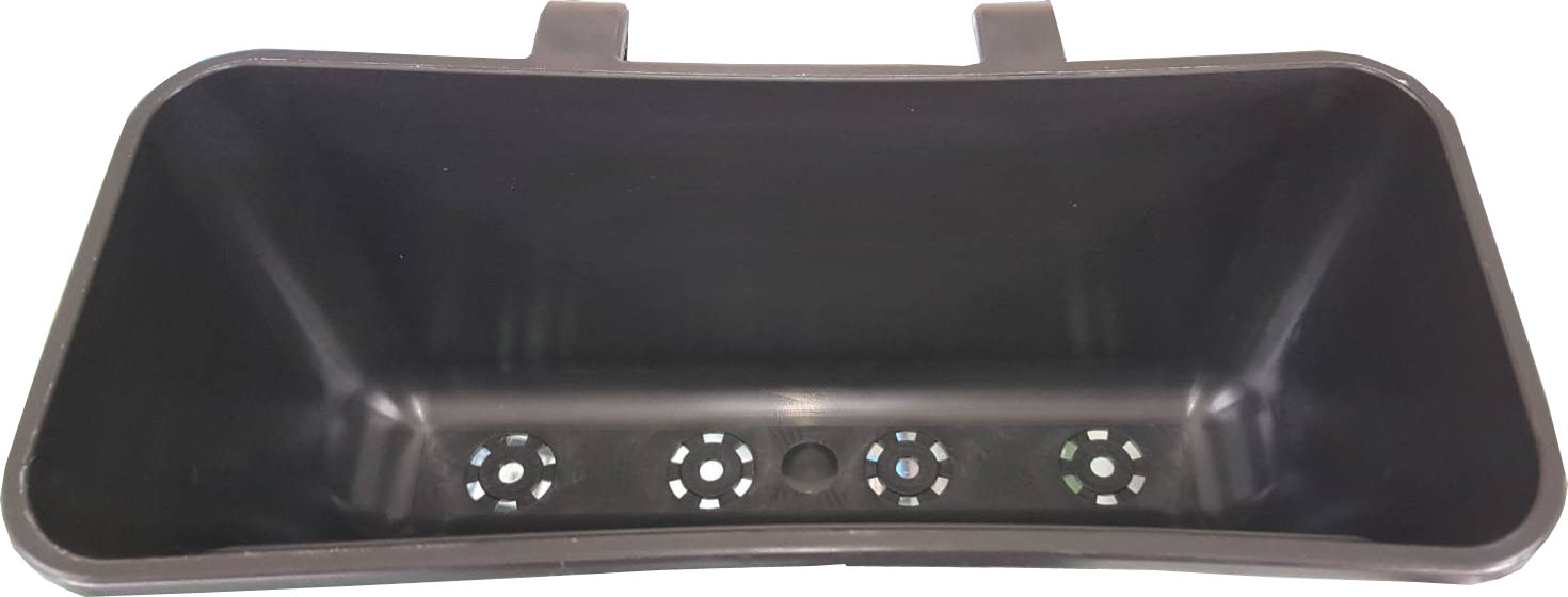 กระถางต้นไม้สวนแนวตั้งขนาดใหญ่พิเศษ สีดำ