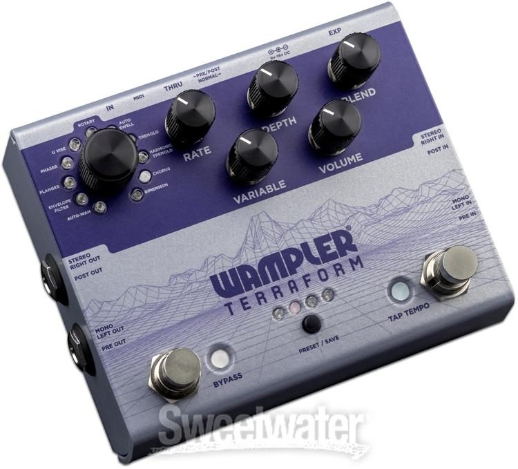 Wampler Terraform Modulation Multi Effect Pedal