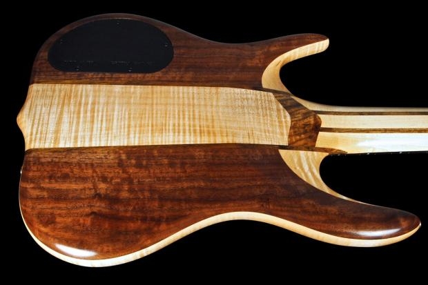 Ken Smith 2016 5TNV 5-String Bass Figured Walnut w/ 18v Preamp - Oil