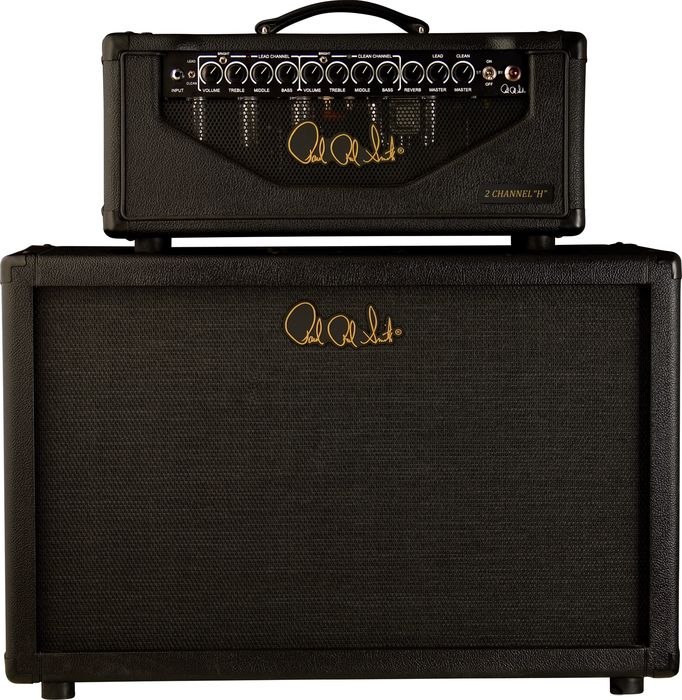 PRS 50W 2 Channel "H" Tube Guitar Amp Head Stealth