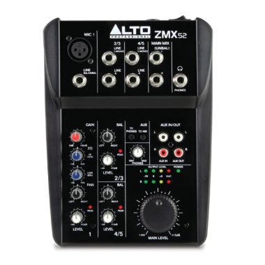 Alto Zephyr Series ZMX52 5-Channel Compact Mixer