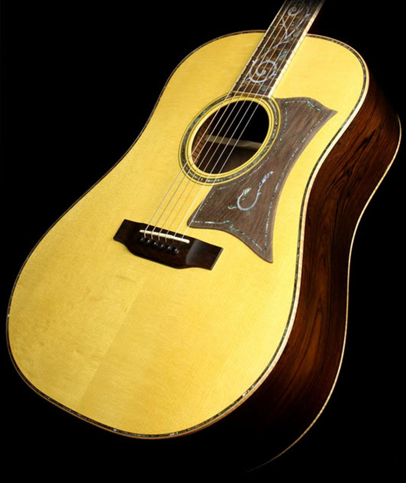 Bedell Summer Of Love Dreadnought Adirondack Spruce Acoustic Guitar Natural