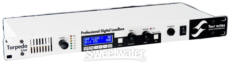 Two Notes Torpedo Live Digital Loadbox and Speaker Simulator
