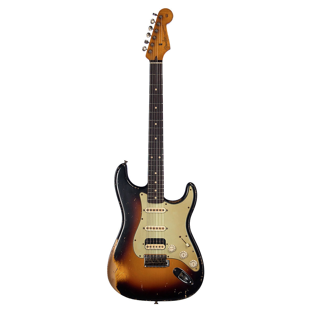 Fender Custom Shop Masterbuilt MVP 1960 Stratocaster HSS Relic by John Cruz - 3-tone Sunburst
