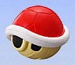 กระดองเต่าแดง แม่เหล็กติดตู้เย็น Nintendo Super Mario Kart wii (แท้)