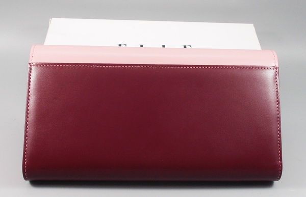 กระเป๋าสตางค์ ELLE ม่วง-ชมพู ใหม่ แท้