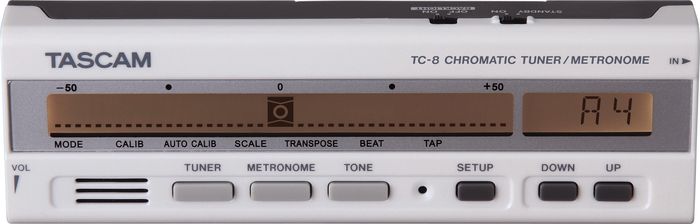 TASCAM TC-8 Chromatic Tuner/Metronome