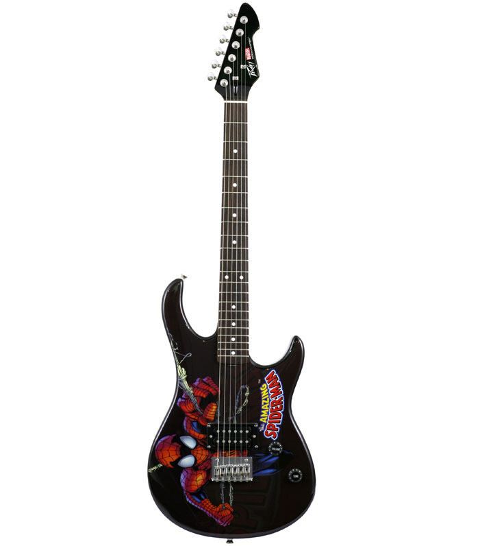 Peavey Marvel Spiderman Rockmaster Electric Guitar Black