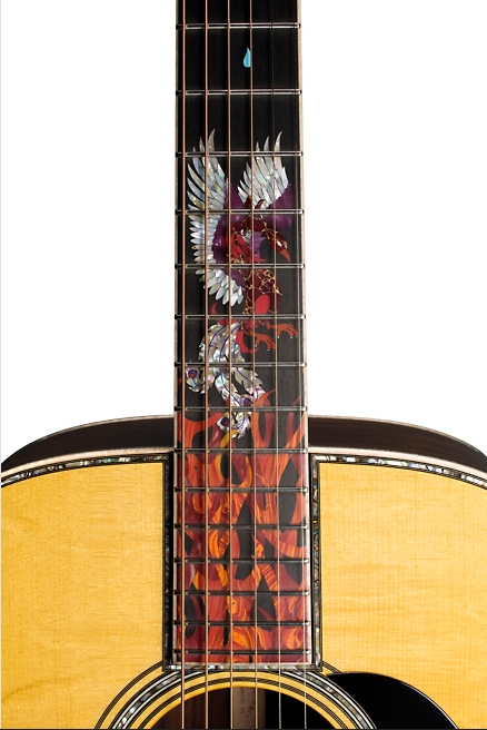 Martin D-45 Fire & Ice Dreadnought Acoustic Guitar - Aged Toner