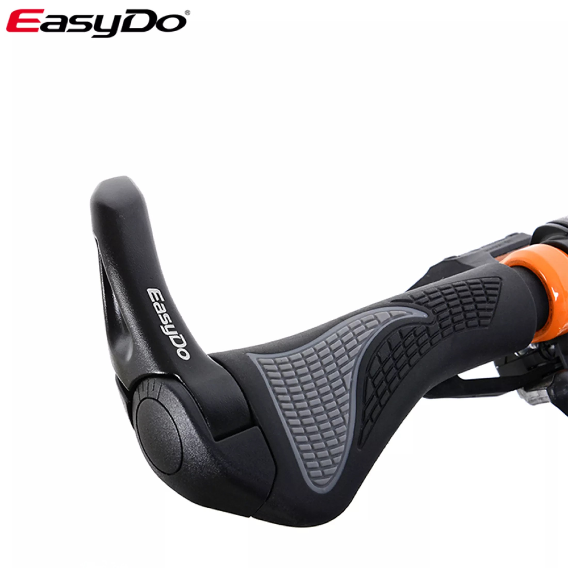 ปลอกแฮนด์พร้อมบาร์เอนในตัว EASYDO 1060D (ปรับองศาได้)