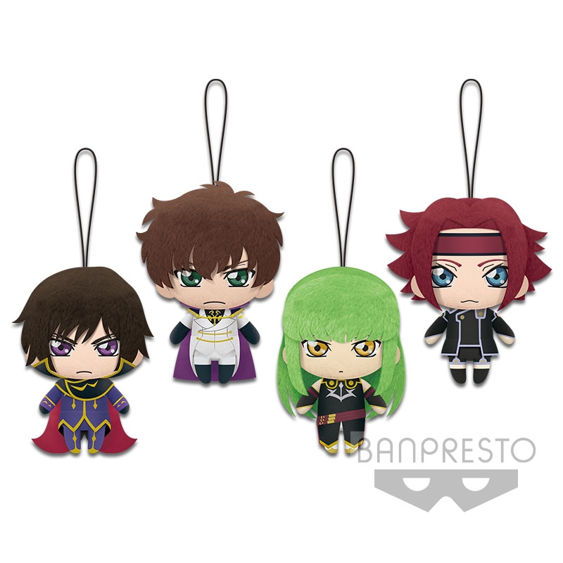 ตุ๊กตา CODE GEASS Lelouch of the Rebellion PLUSH -The LEGEND of GEASS- (4ตัว,แท้)
