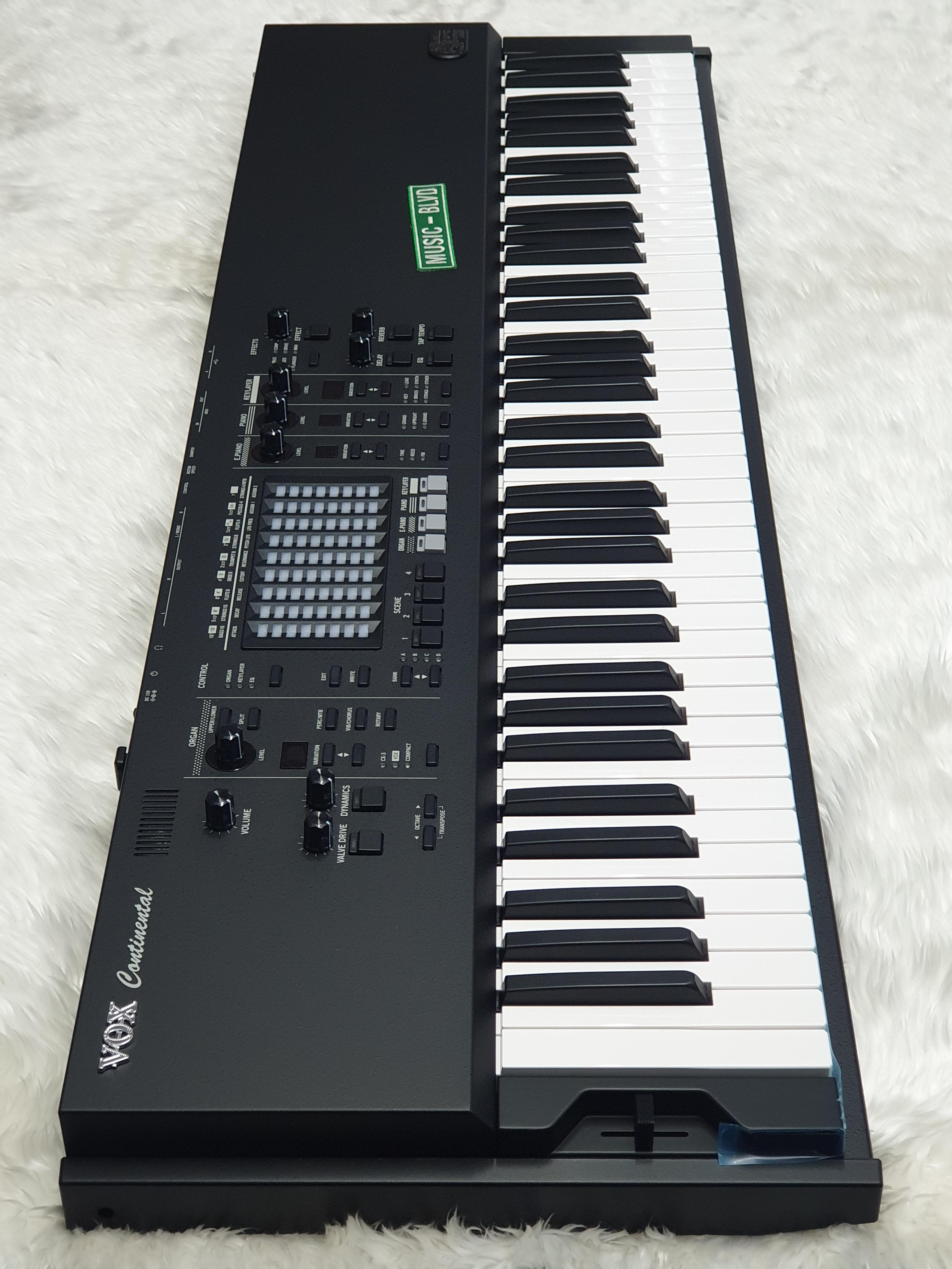 VOX Continental 73 BK Live Performance Instrument (73 Keys, Black)