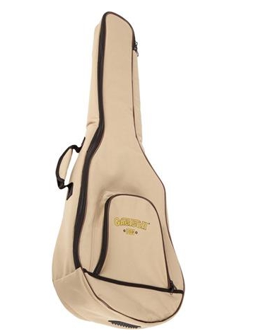 Gretsch G2188 Padded Gig Bag for Folk/Rancher Jr./Orchestra Acoustic Guitar, Brown