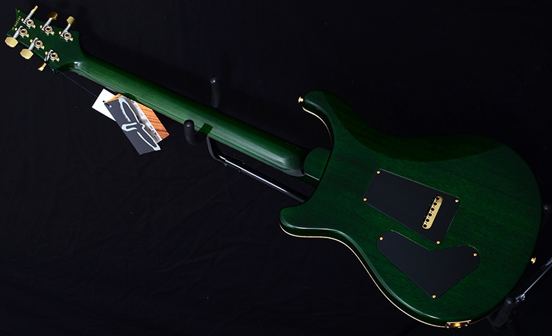 PRS Custom 24-08 Charcoal Emerald Green Burst