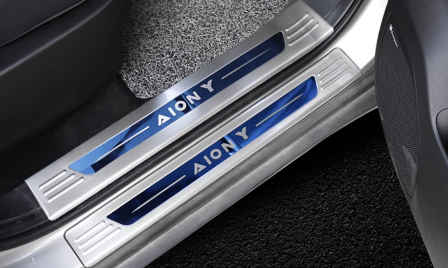 GAC Aion Y Plus ชายบันไดสแตนเลส ชายบันได กันรอยบันได