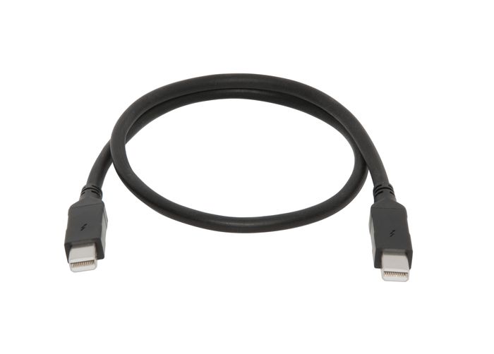 Sonnet Black Thunderbolt Cable - 0.5 meter