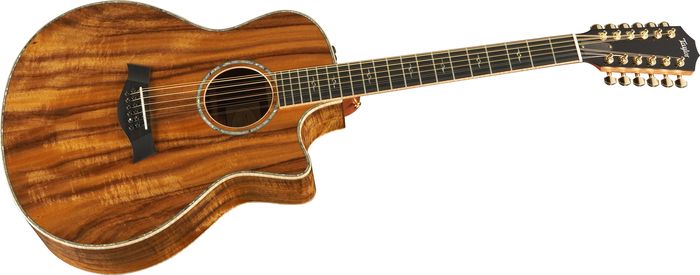 Taylor K66ce Koa Grand Symphony 12-String Acoustic-Electric Guitar Natural